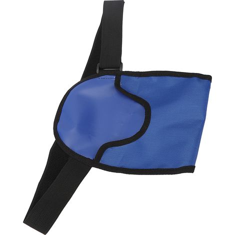 Band élastique ajustable pour stomie en tissu Oxford résistant, poche de grande capacité avec housse de collecte bleue. (1/5)