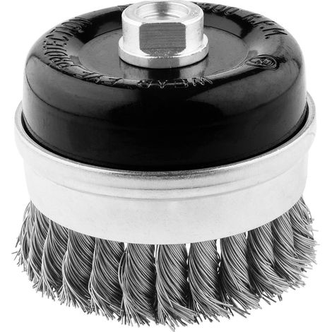 Cepillo de alambre neo frontal reinforced acero inox 65 mm