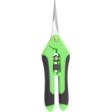 ciseaux jardinage, ciseaux de jardin ciseaux de jardin ciseaux de vigne ergonomiques avec lame en acier inoxydable pour branches, fleurs, roses, fruits, plantes, bonsaïs, facile à utiliser (1/4)