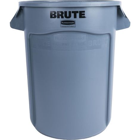 Collecteur Rubbermaid gris 121,1L - BRUTE (1/5)
