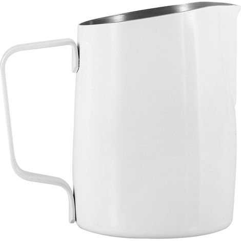 1 Pichet à lait, Acier inoxydable, Bec verseur précis, Poignée ergonomique, Cuisine Hôtel Fête (1/5)