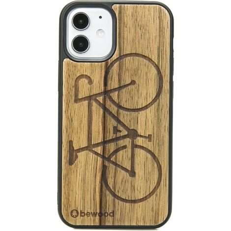 Holzkoffer für iPhone 12 Mini Fahrrad Limba (1/3)