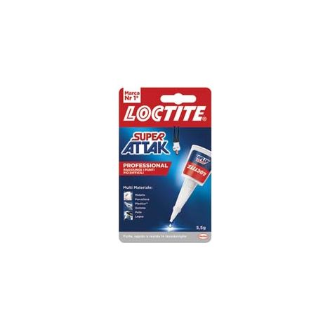 SUPER ATTAK PROFESSIONAL GR.5,5- - gr.5,5gr - 24 blister LOCTITE
