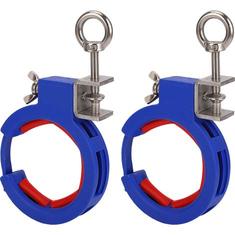 2 pièces Guide de rouleau de chemin de câbles en nylon épaissi en acier inoxydable bleu filetage réglable tirant la poulie de pose pour coin intérieur extérieur