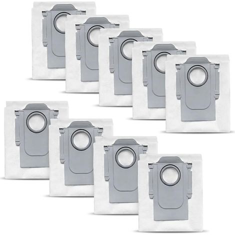 Set da 9 pezzi per il robot aspirapolvere S7 Max V Ultra Sweeping Robot G10S Pro: sacchetto raccoglipolvere, spazzola laterale portatile, filtro, panno e accessori. (1/4)