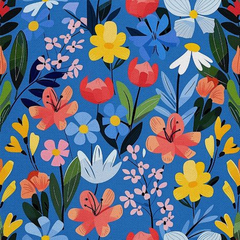 Decoffe Oxford exterior - Motiv Frühling I DX7378 (1/5)