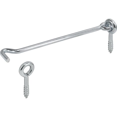 Vormann Sturmhaken 200 mm Sturmhaken Türhaken Torhaken Fensterhaken Windhaken