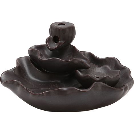 Rückflusssicherer Räucherstäbchenhalter mit Wasserfalleffekt für Meditation und Café, einstellbarer Druck-Räucherstäbchenbrenner für eine beruhigende Atmosphäre. (1/5)