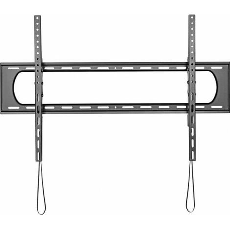 equip 650339 support TV à parete noir acier robuste (1/5)
