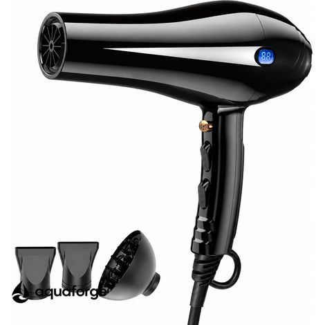 Sèche cheveux professionnel 2400 W air chaud froid séchage rapide (1/5)