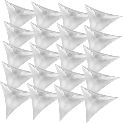600 protège-coins pour meubles - transparent - triangulaire (1/5)