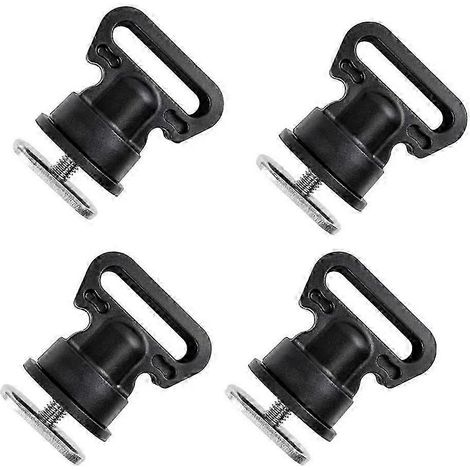 Ensemble de 4 sangles d'arrimage verticales montées sur rails pour fixer les réfrigérateurs, les kayaks de pêche montés sur rails et les accessoires d'aviron. (1/5)