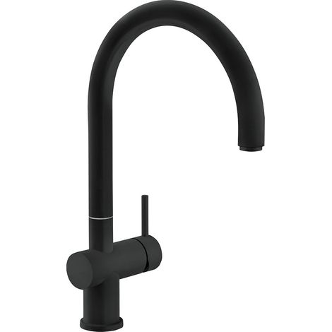 Mitigeur Active NÉO - simple - à bec - Noir mat - FRANKE (1/2)