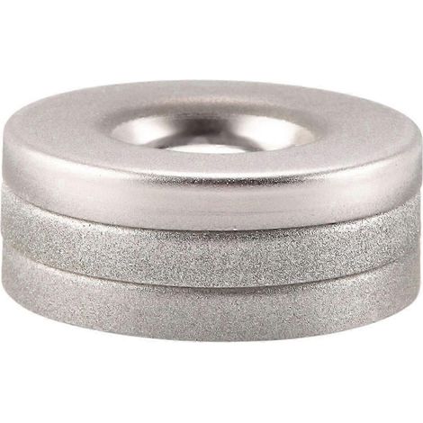 Lot de 3 disques à aiguiser diamantés 56 mm, grain 180/320/600, pour affûteur électrique multifonctionnel. (1/5)