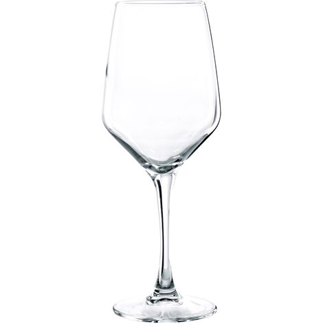 6 x verres à vin PLATINE - 31cl - Vicrila (1/3)