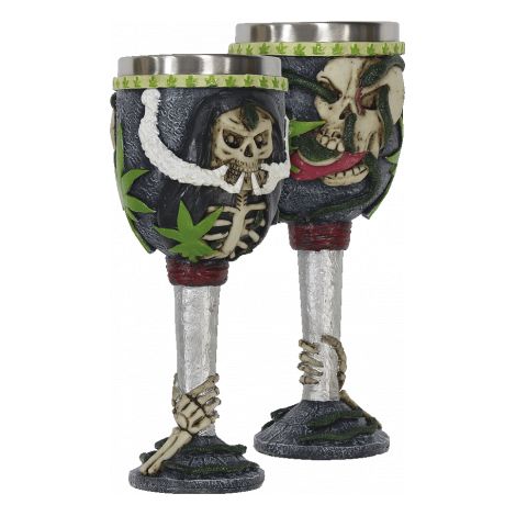 Copa Resina Snake & Skull. Tole10