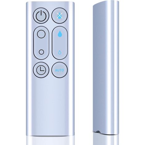 Kit di telecomando di ricambio per ventilatore umidificatore Dyson AM10, pezzo n. 303117-01 966569-06, color argento (1/5)