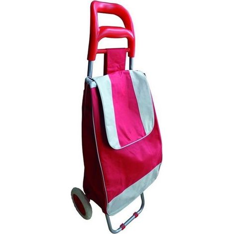 Carrello Trolley Portaspesa Blinky Shopping Colore Nero/Avorio 35X21X57 Cm