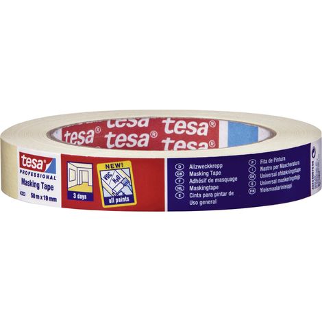 tesa 04323-00006-00 Kreppband tesa® Professional Beige (L x B) 50 m x 19 mm 1 St.