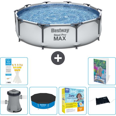 Bestway Steel Pro MAX Rund - 305x76 cm - 7-teilig S234