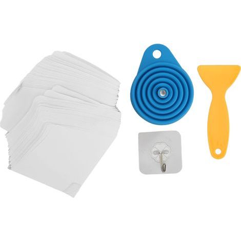 Entonnoir à Filtre en Silicone pour Peinture - 100 Filtres à Mailles Fines pour Vernis et Résines (1/5)