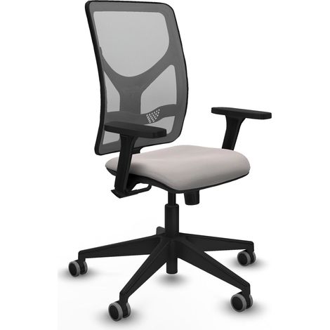 Chaise de bureau piqueras y crespo Motilla noir mousse haute densité (1/2)