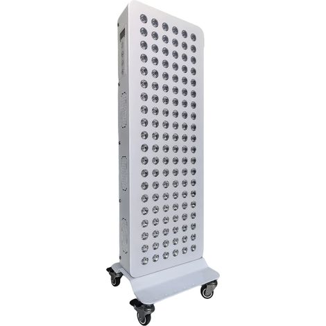 Lámpara de terapia de luz roja, tratamiento infrarrojo, altura ajustable, 600 (1/2)