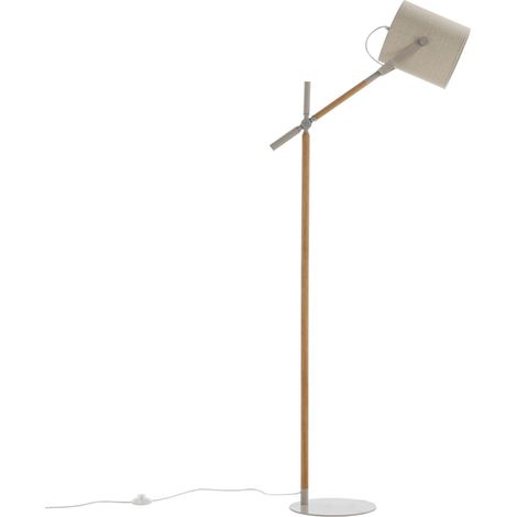 Lampadaire Design "Dennis" 156cm Beige