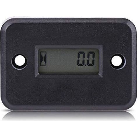Compteur horaire de vibration sans fil – Affichage numérique LCD 5 chiffres – Étanche et activé par vibration – Installation facile (1/5)