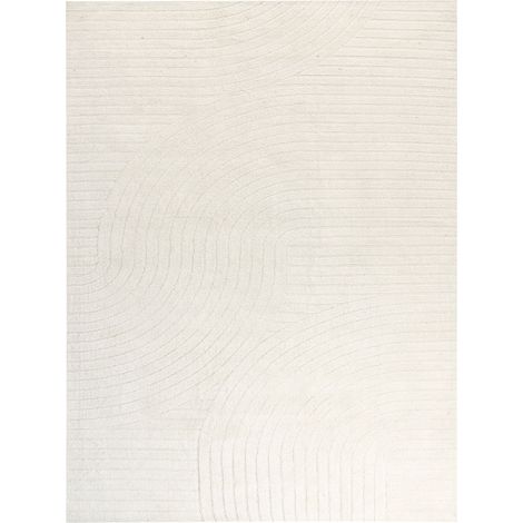 Teppich DAGARI Beige 300 x 400 cm Wolle