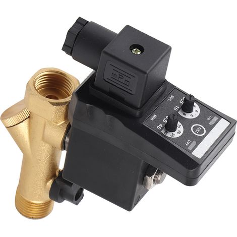 G1/2 DN15 Automatisches elektronisches Kondensatablassventil mit Zeitverzögerung für Luftkompressoren (AC230V) (1/5)