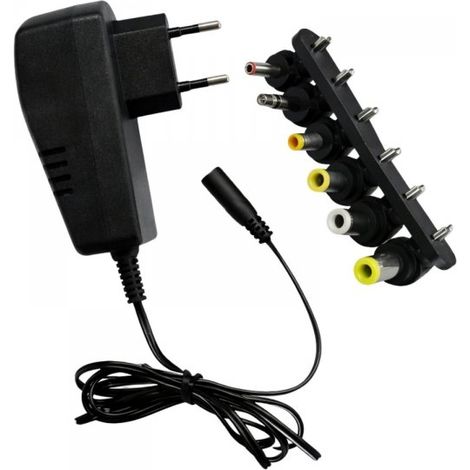 Adattatore di Alimentazione DC Universale Trasformatore Alimentatore 3V 4,5V 5V 6V 7,5V 9V 12V 2A
