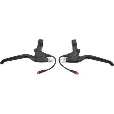 1 paire de levier de frein de Scooter électrique poignée de frein gauche droite avec connecteur étanche à 2 broches pour Scooter électrique à 2 roues (1/5)