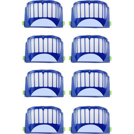 8 PCS Ersatzfilter Kompatibel mit roomba 600 Serie 605 606 615 616 620 621 625 630 631 650 653 655 660 670 671 676 680 Staubsauger (1/5)