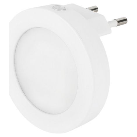 PILOTO NOCHE LED 0,5W 5lm 4000K LUZ DIA REDONDO Ø6,5cmx4,5cm EDM (1/2)