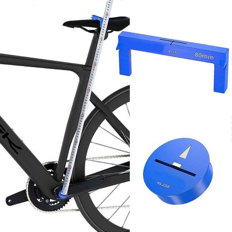 Instrumento preciso para medir la altura de los asientos de bicicleta. Herramienta de ajuste de asientos para ciclistas profesionales. Estilo C SZRH