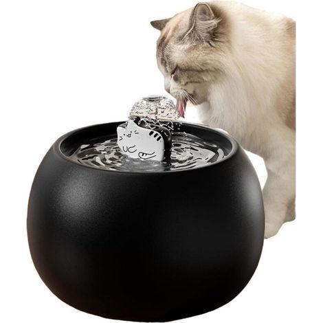 1L Fontaine d'eau en céramique pour chat (1/4)
