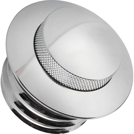 CNC-gefräster, eloxierter Aluminium-Tankdeckel mit Druckknopf, Öleinfülldeckel, Ersatzteil für die Karosserie, Chrom (1/5)