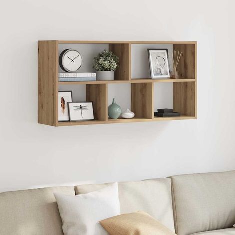 Wandregal Artisan-Eiche 100x25x50 cm Holzwerkstoff