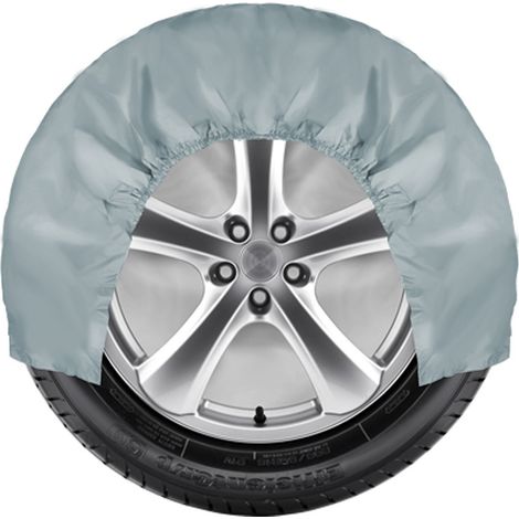 Housses de pneus Couverture de Roue 72 cm de diamètre,Secours Housse de Protection Hiver été Voiture Pneu Stockage Sacs véhicule Roue Protecteur Voiture Accessoires (Color : 1 Piece gri) (1/3)