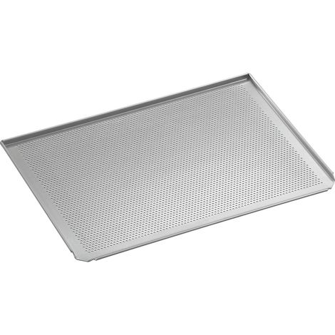 Plaque Perforée 403 x 333 en Aluminium 3 Côtés Relevés - Bartscher