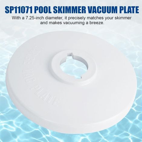 Pièces détachées pour skimmer SP11071 Ventouse d'aspiration à 90° pour skimmer (grande taille) pour le nettoyage des grandes piscines Modèle compatible : SP11096 (1/2)