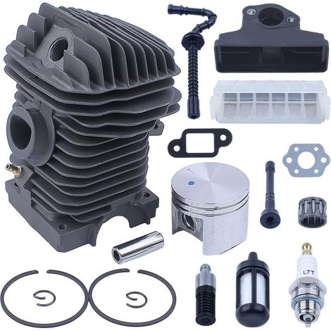 42.5Mm Cylinder Piston Kit, For Stihl 023 025 Ms230 Ms250 Chainsaw, Refer To Part No. For 1123 020 1209, 11230201209, 11231201613, 1123 358 7701, 1123 640 3800, 1123 647 9400, / (1/5)
