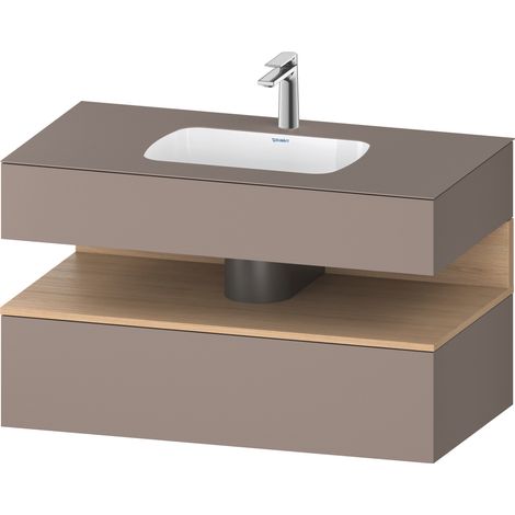 Duravit Collection One lavabo à encastrer avec meuble sous-vasque