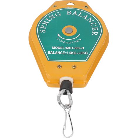 Federausgleicher, einstellbare Spannung, Werkzeughalter aus Edelstahl, Hängevorrichtung, 1,5 bis 3 kg (1/5)