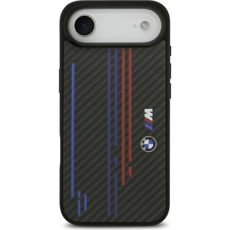 BMW M Kevlar-Linien & Logo MagSafe Hülle für iPhone Air Schwarz (1/5)