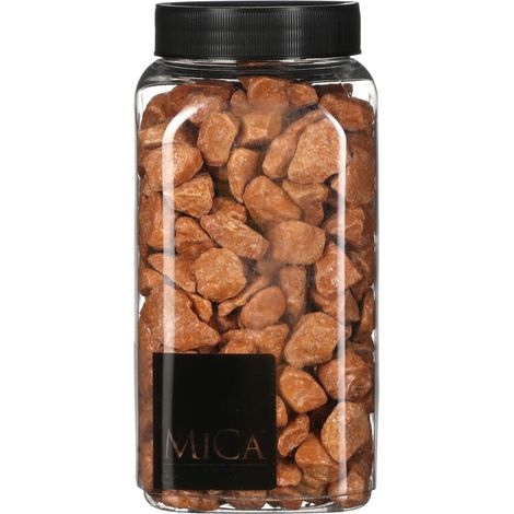 Mica Decorations Dekorative Steine terra 650 ml 1 kg Steine