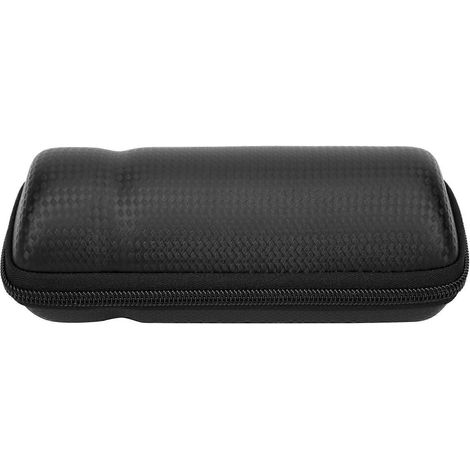 Sacoche de vélo en forme de bouteille, boîte de rangement portable pour outils de réparation de vélo, étui noir carbone