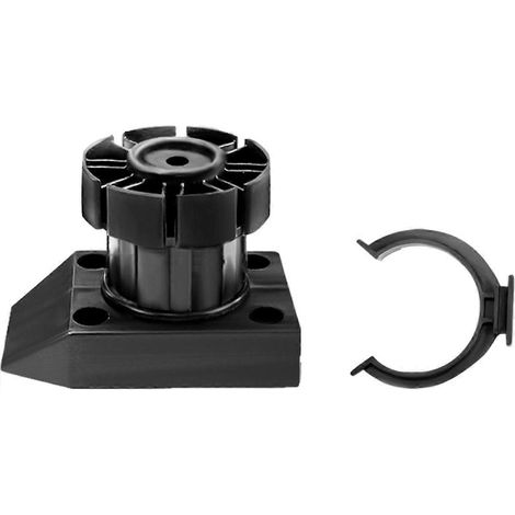 Pieds de nivellement en plastique réglables en hauteur avec patins antidérapants, adaptés aux meubles, robustes et durables, disponibles en plusieurs couleurs, C6cm (1/5)