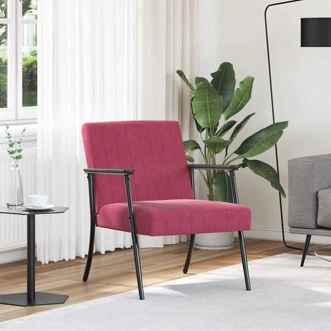 fauteuil Bordeaux 59 x 75 x 78 cm Velours